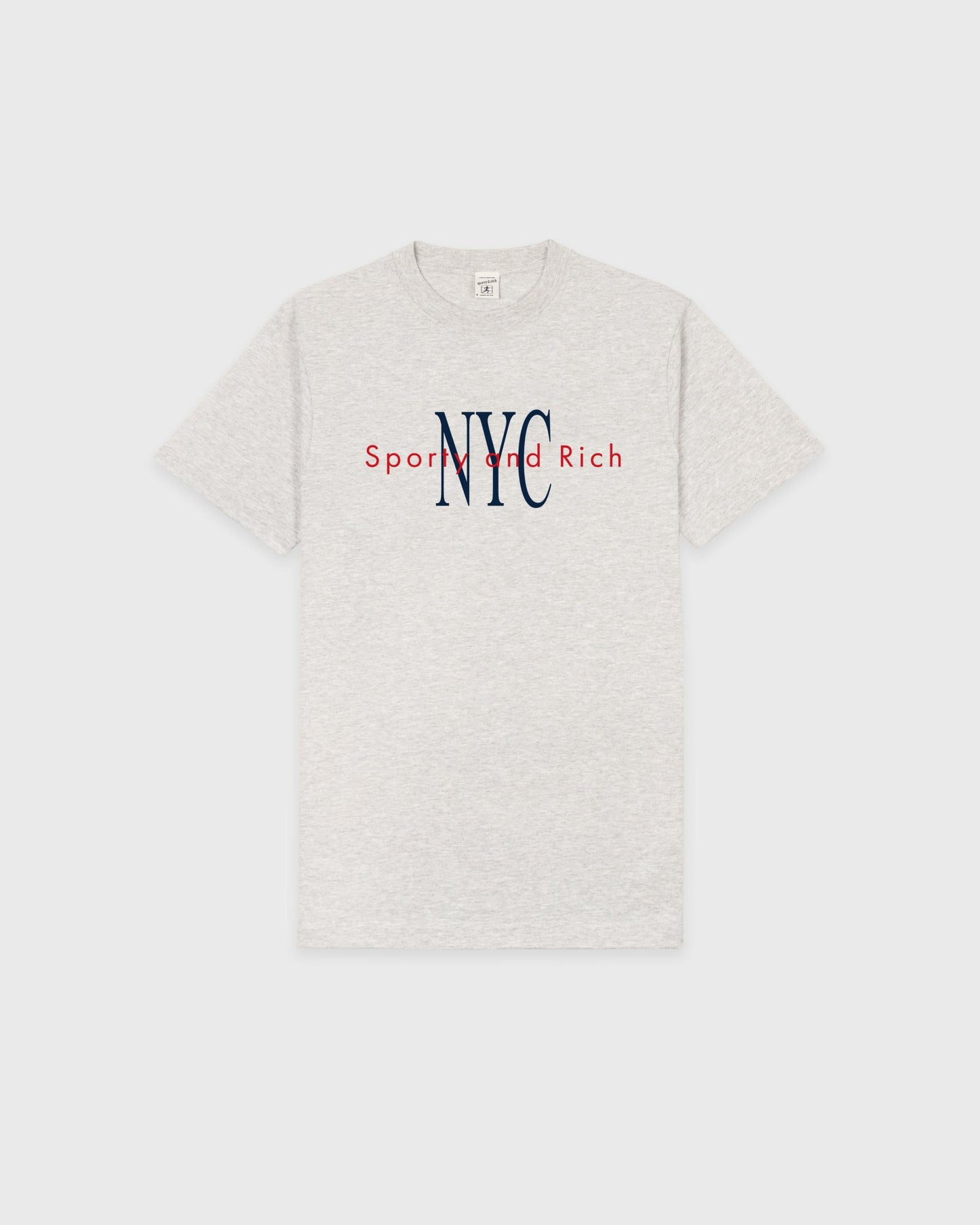 NY Minute T-Shirt - Heather Gray/Navy