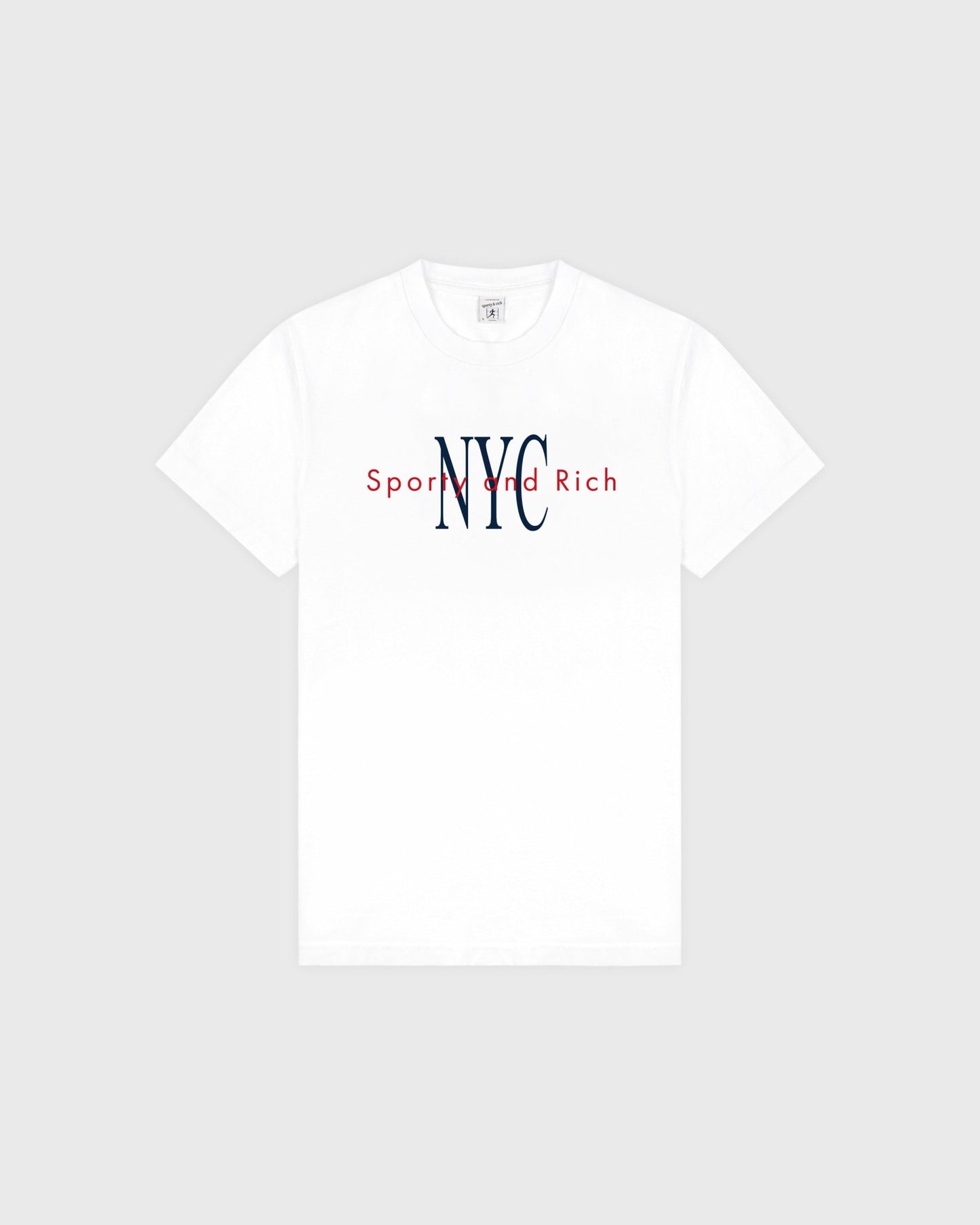 NY Minute T-Shirt - White/Navy