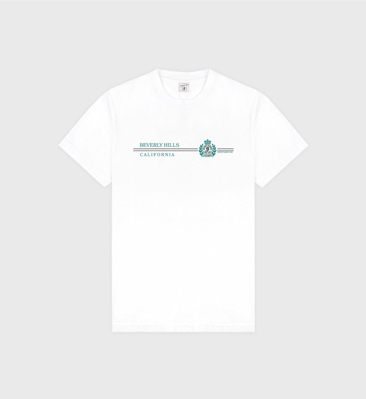 Beverly Hills Horizon Soft T-Shirt - White