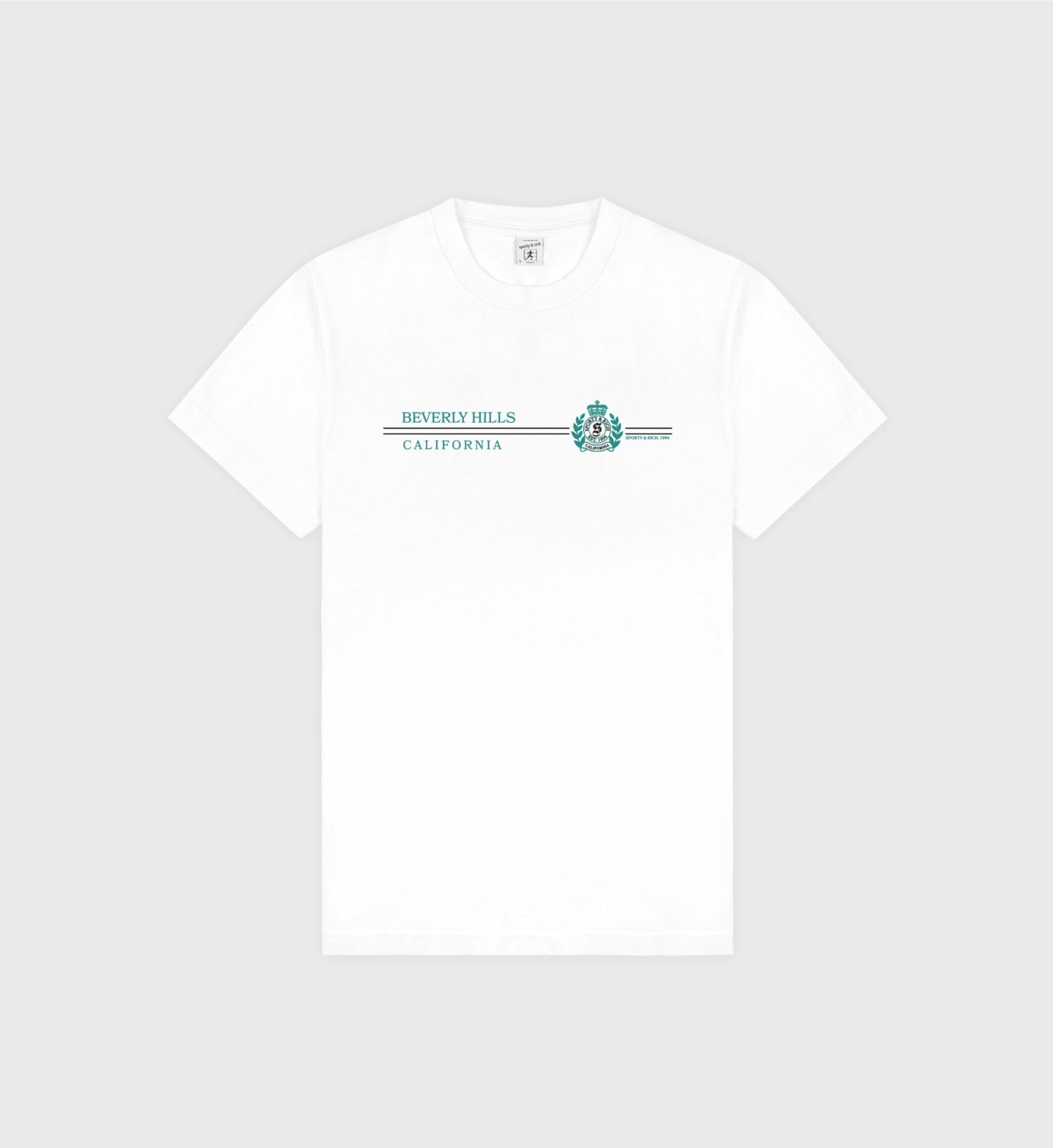 Beverly Hills Horizon Soft T-Shirt - White