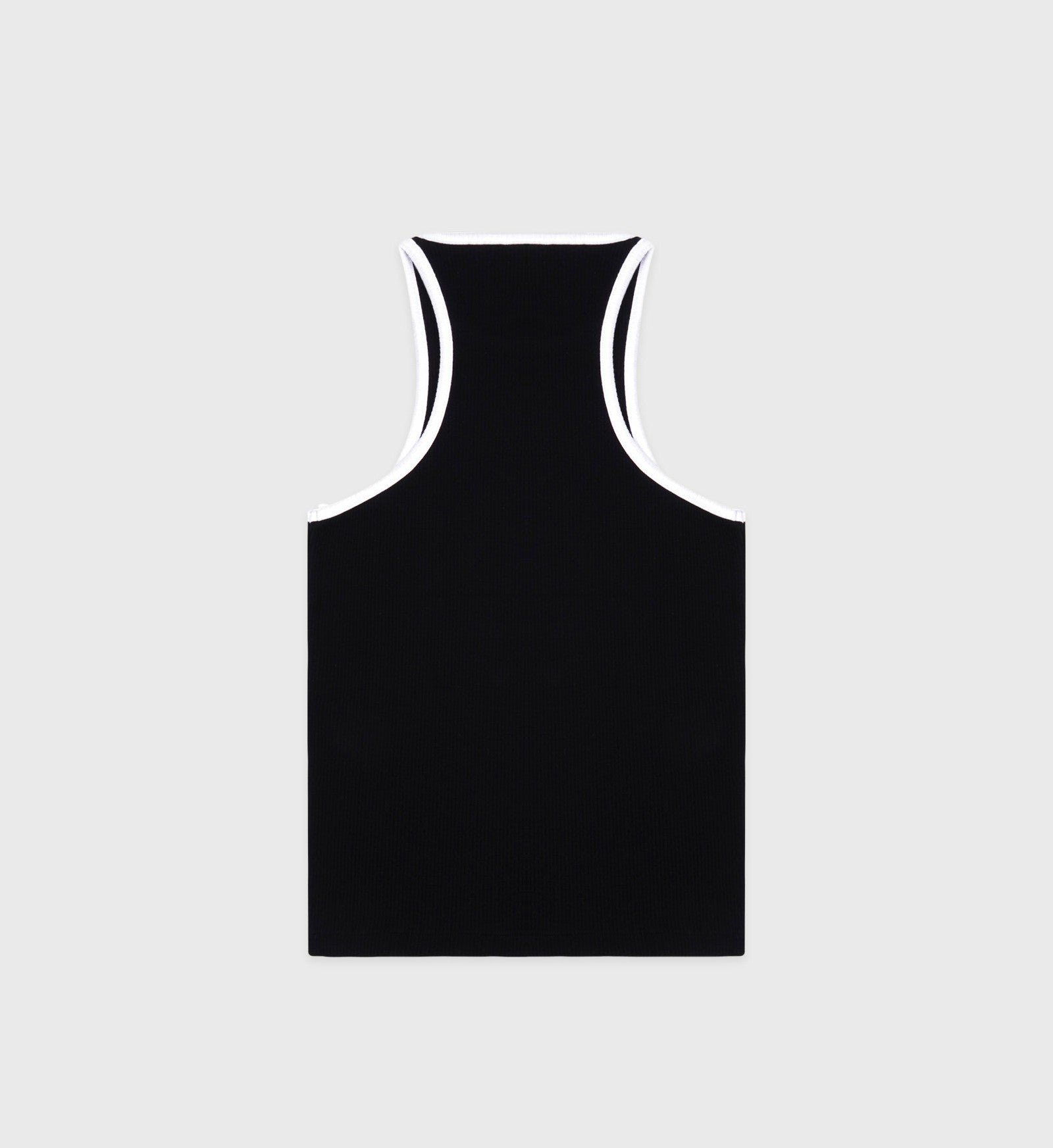 SRHWC Ribbed Tank - Black/White