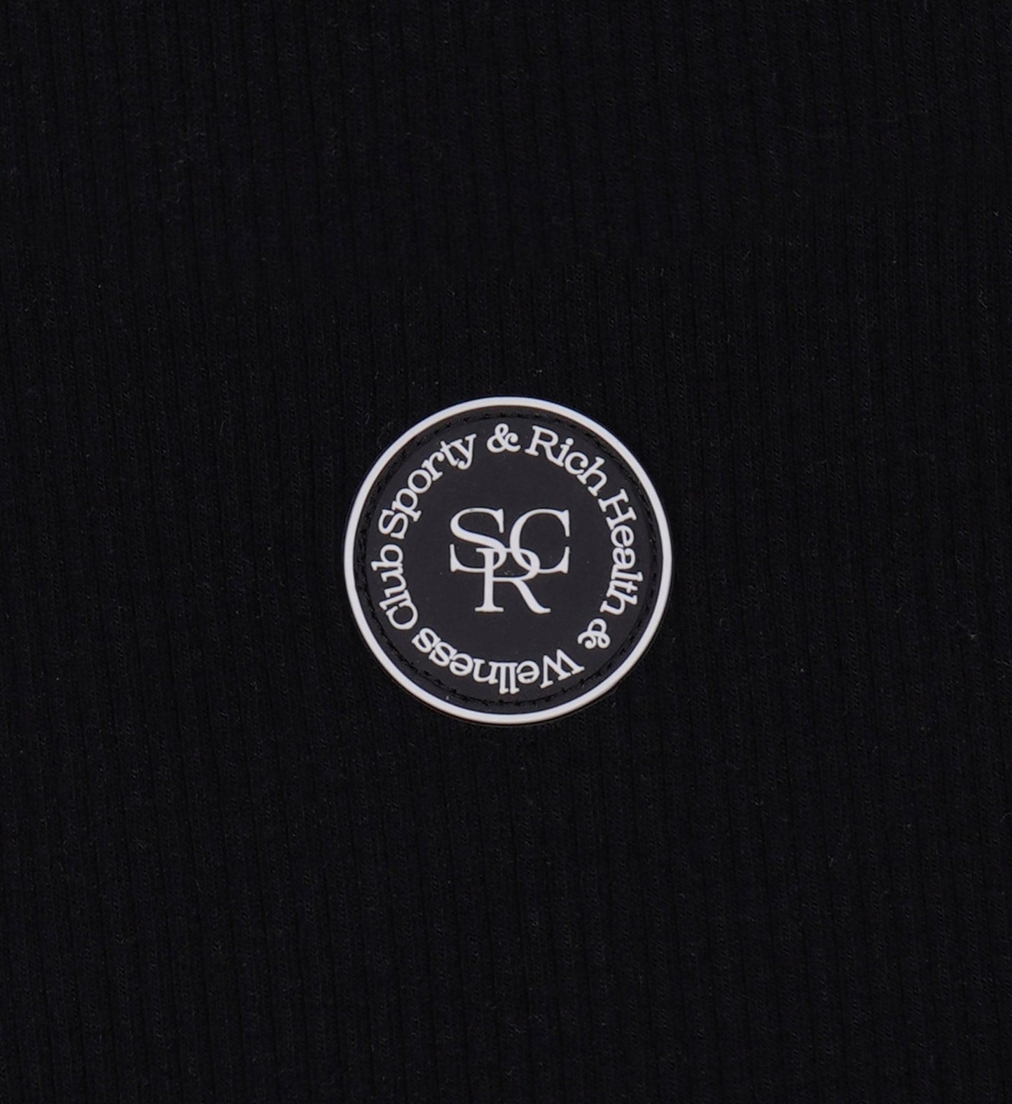 SRHWC Ribbed Tank - Black/White