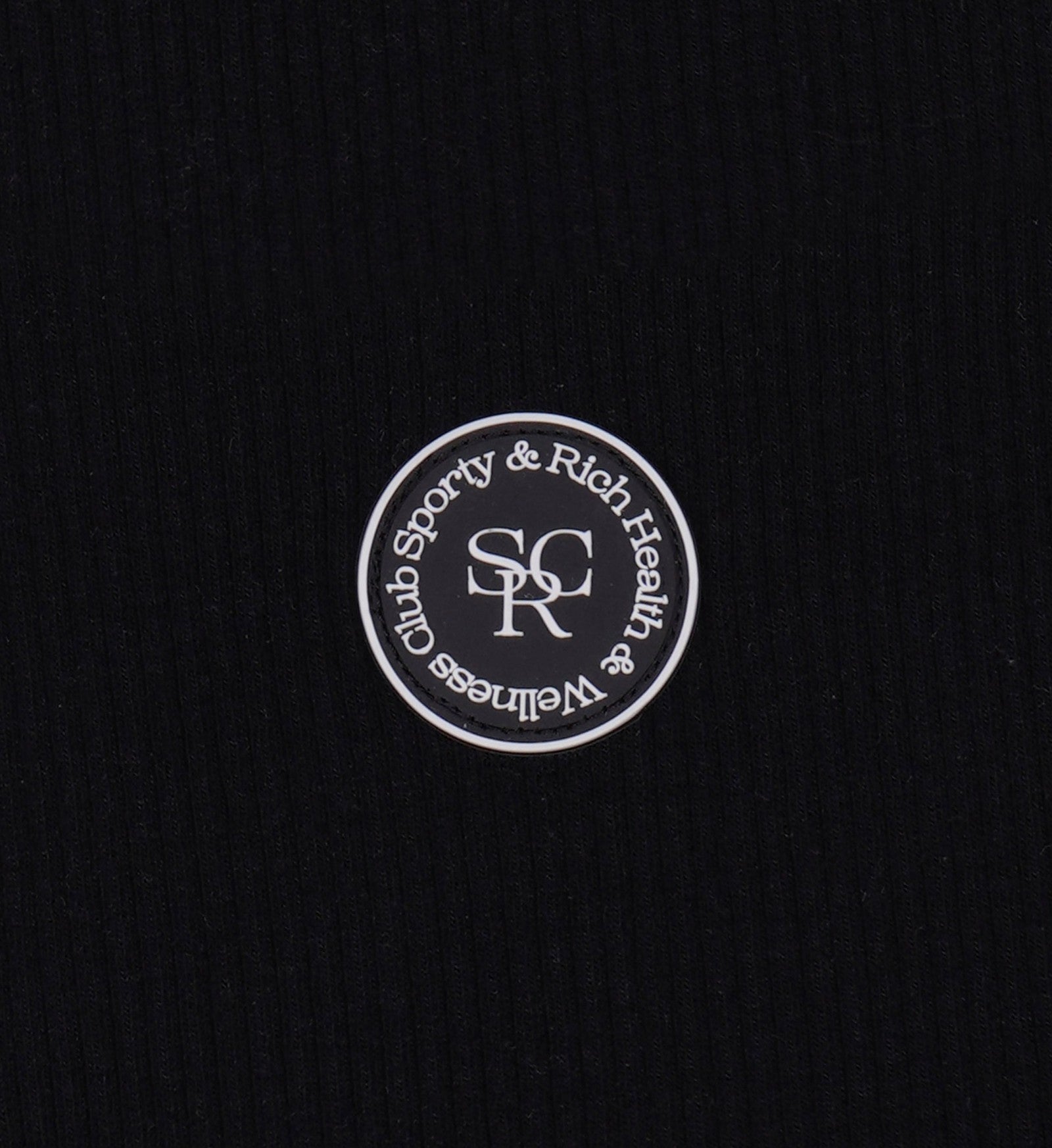 SRHWC Ribbed Tank - Black/White