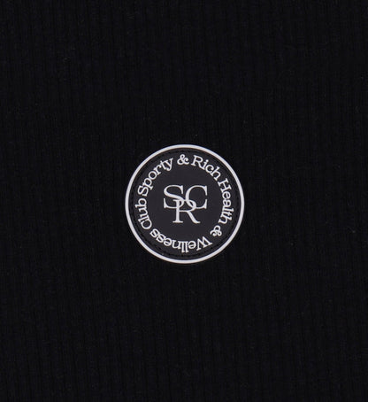 SRHWC Ribbed Tank - Black/White