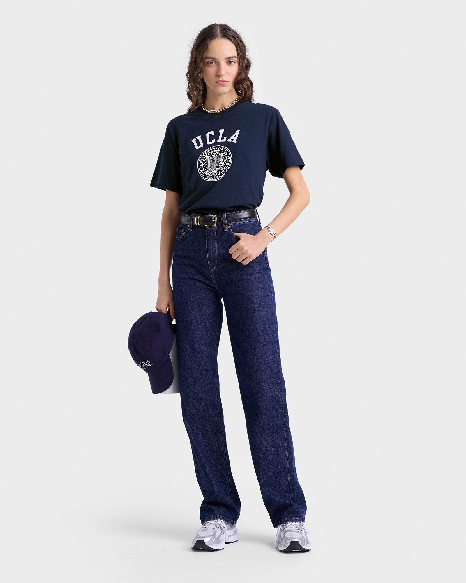 UCLA Crest T-Shirt - Navy/White