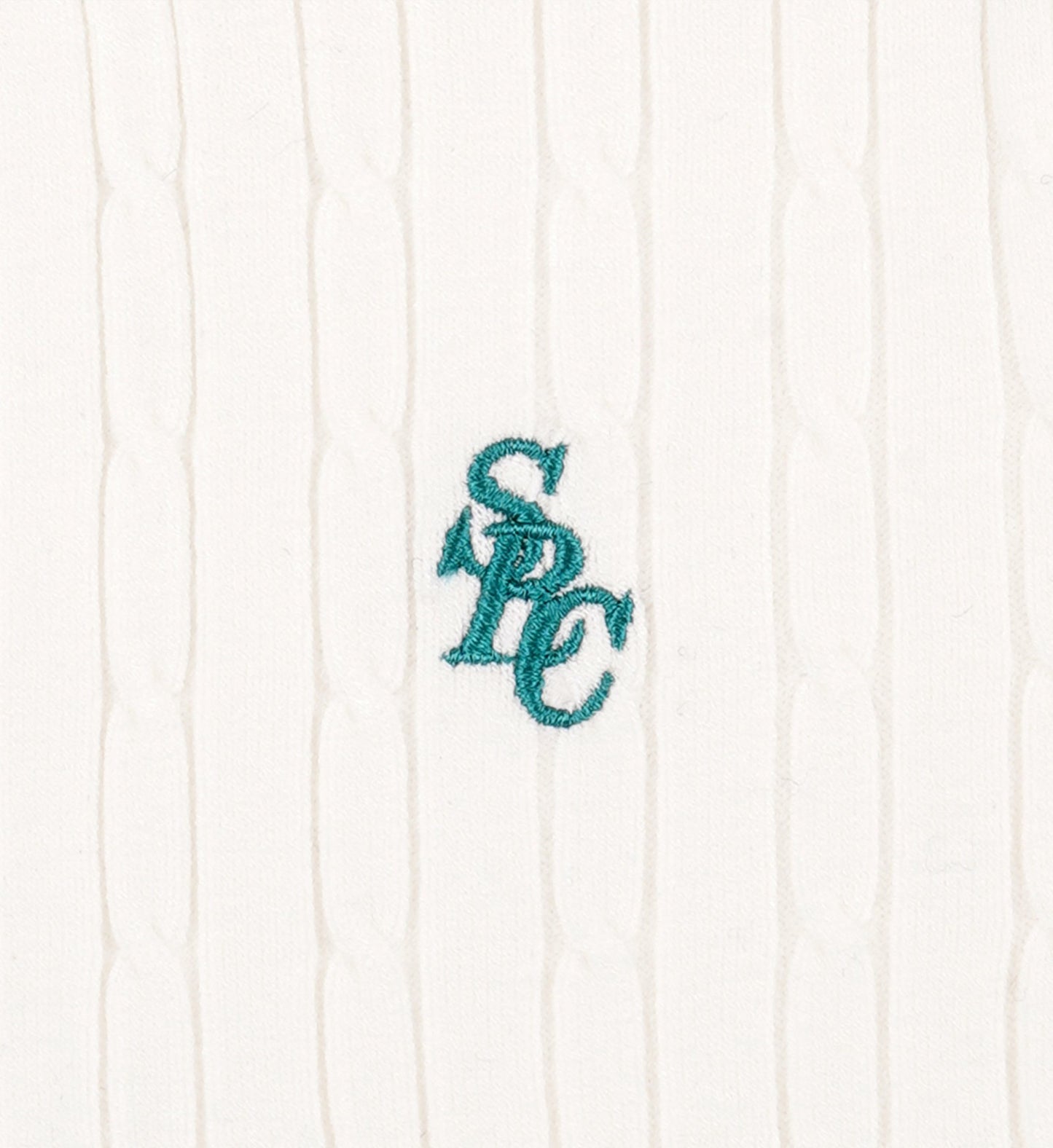 SRC Mini Cable Polo - White/Alpine