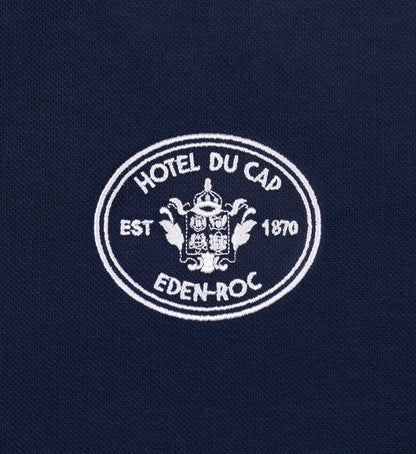 Eden Crest Embroidered Pique Tank - Navy/White