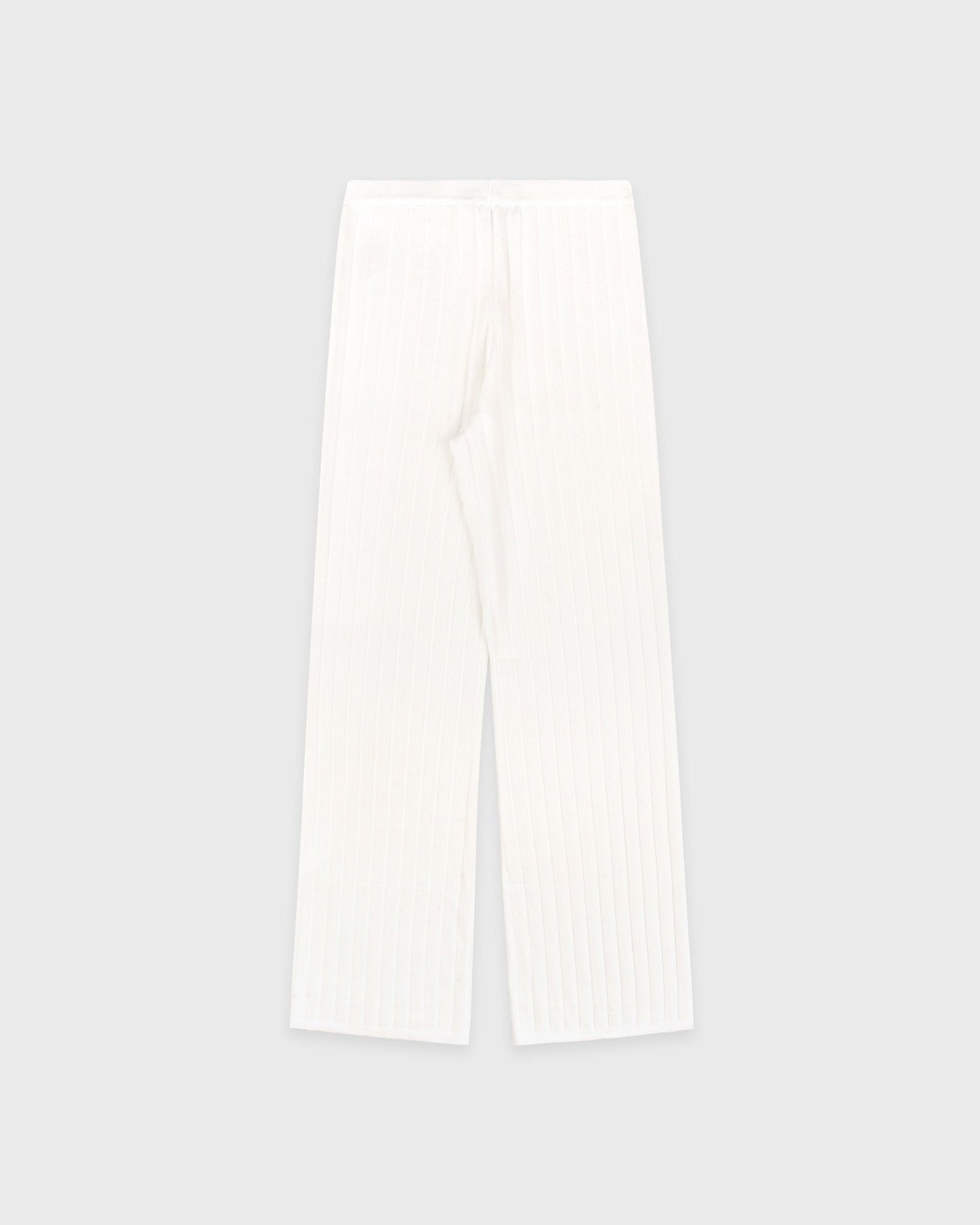 SRC Ribbed Trousers - Ecru/Navy