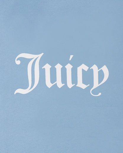 Juicy Emblem Wide Sweatpant - Sky Blue