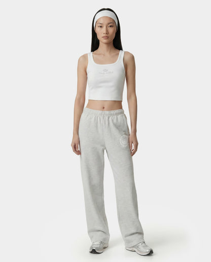 Juicy Emblem Wide Sweatpant - Heather Gray
