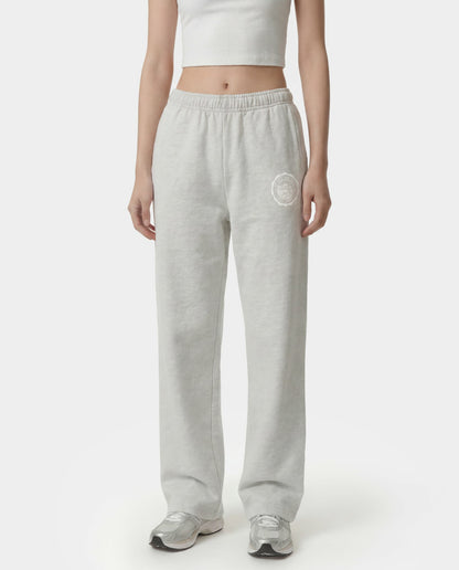 Juicy Emblem Wide Sweatpant - Heather Gray