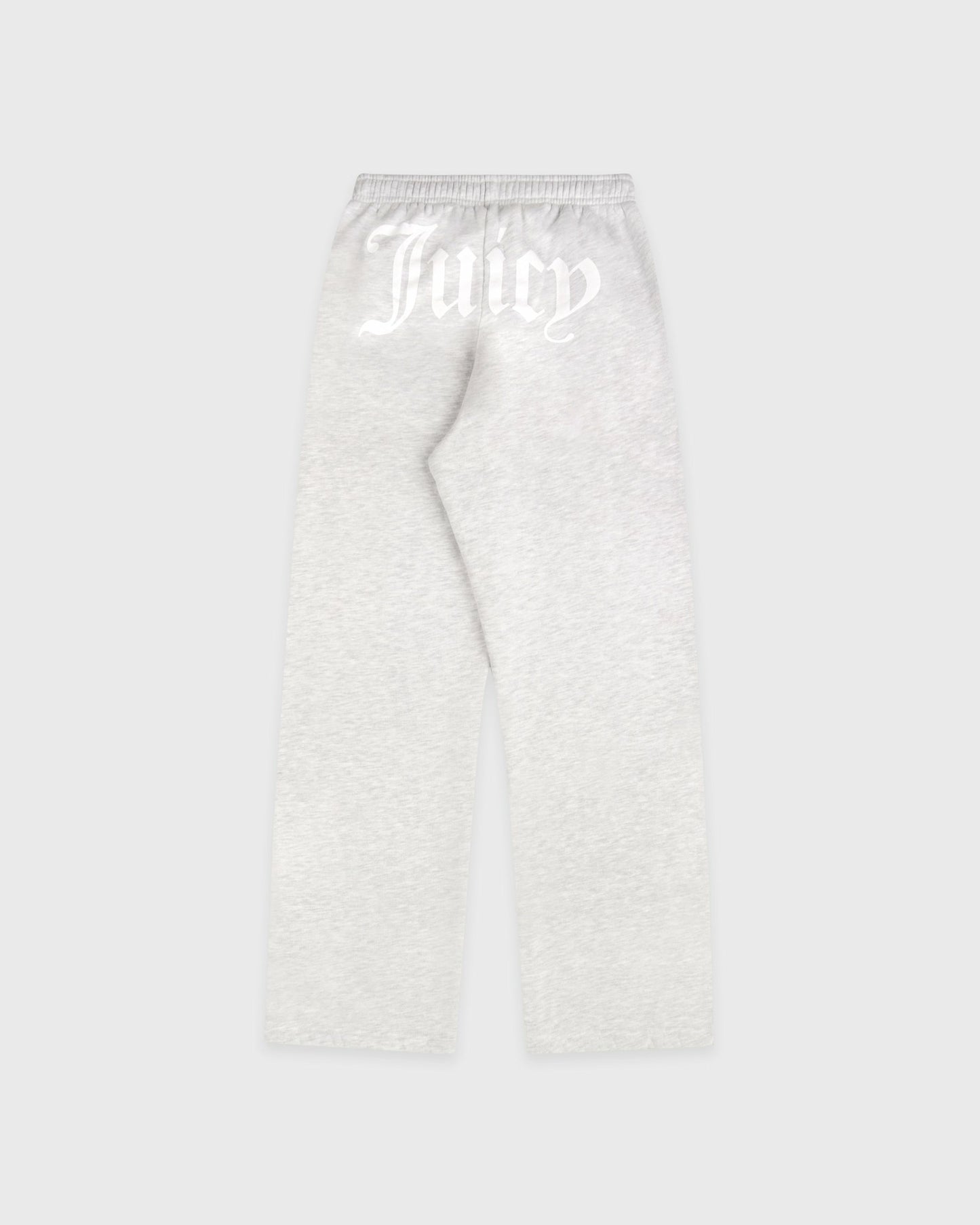 Juicy Emblem Wide Sweatpant - Heather Gray