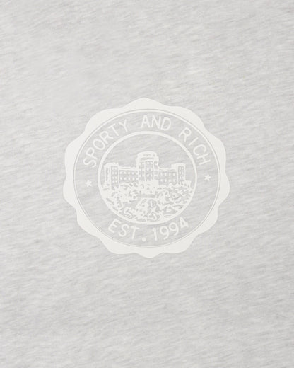 Juicy Emblem Wide Sweatpant - Heather Gray