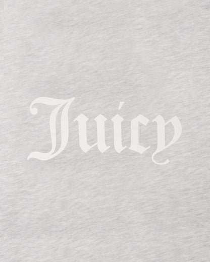Juicy Emblem Wide Sweatpant - Heather Gray
