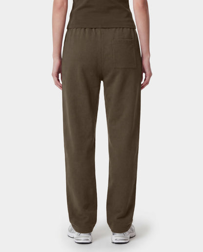 NY Crest Embroidered Wide Sweatpant - Sand