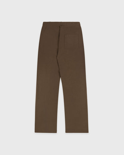 NY Crest Embroidered Wide Sweatpant - Sand