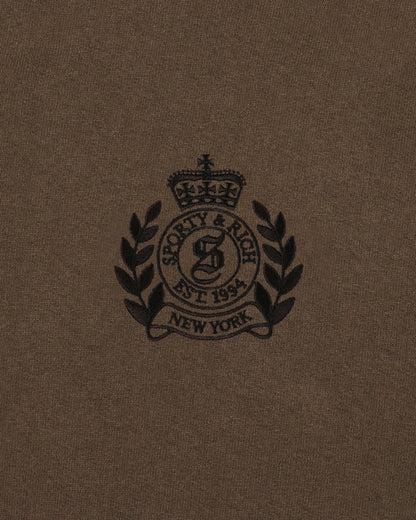 NY Crest Embroidered Wide Sweatpant - Sand