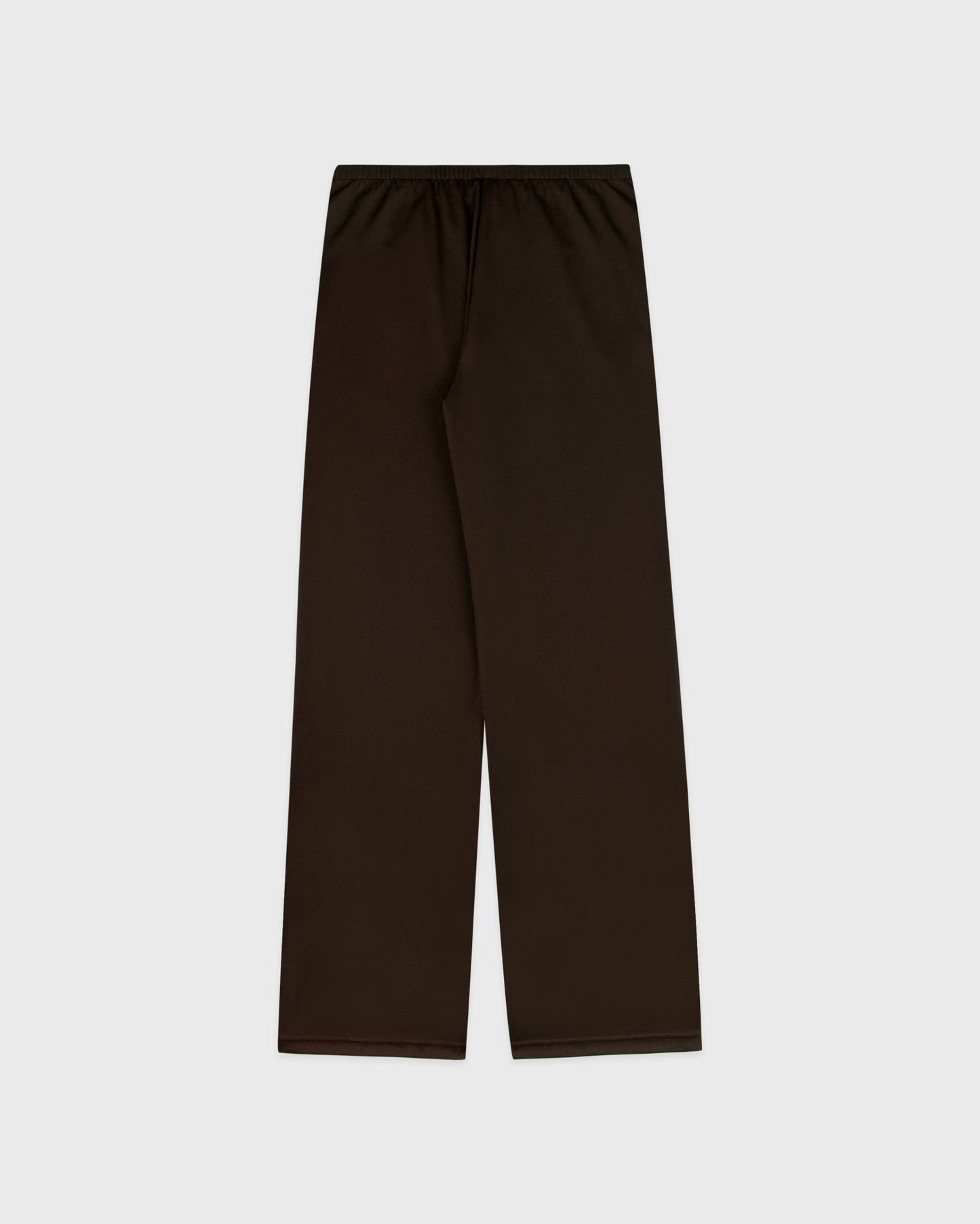 Serif Logo Retro Track Pant - Cioco/White