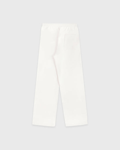 Vendome LA Embroidered Wide Sweatpant - Ecru/Navy