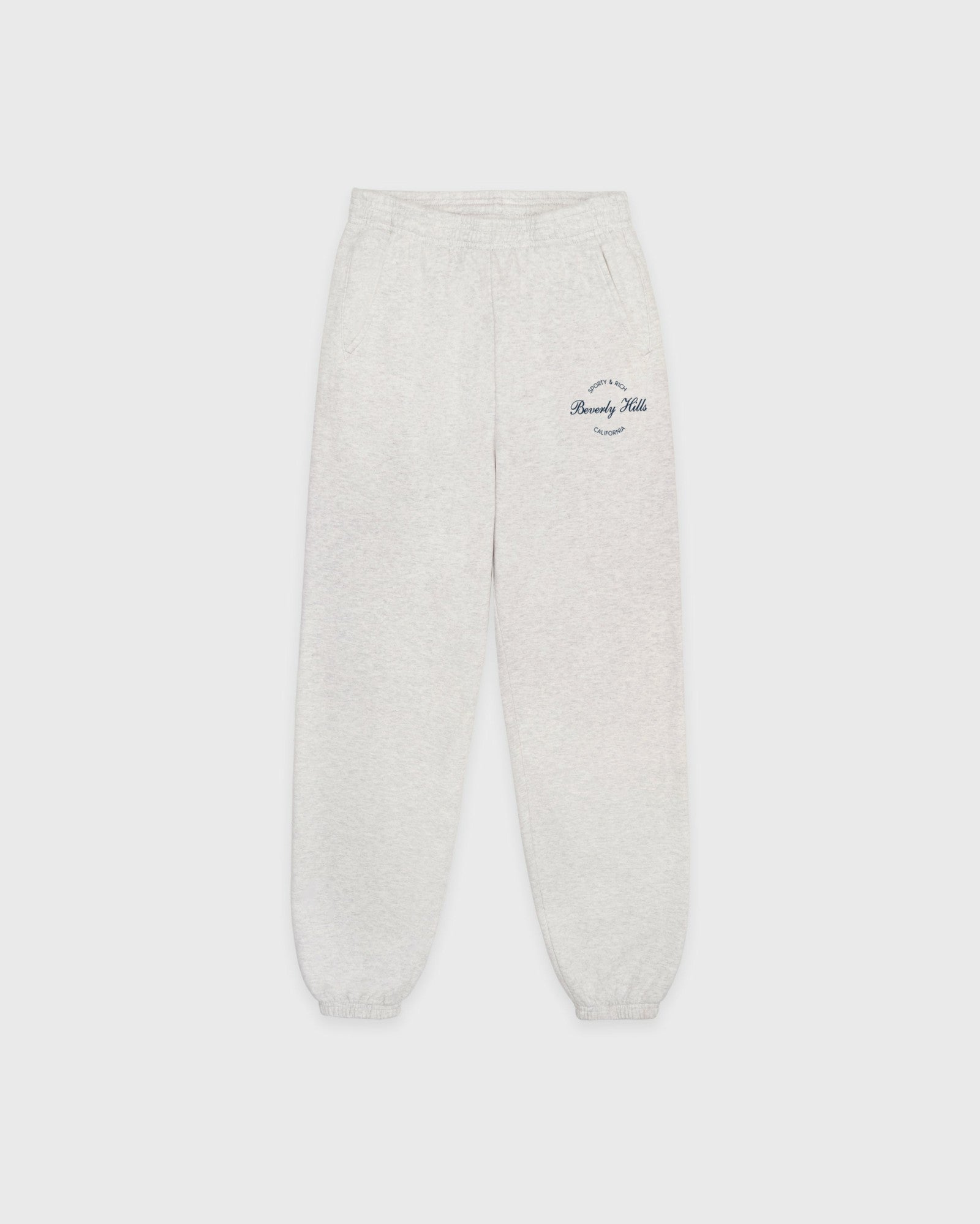 Beverly Script Sweatpant - Heather Gray