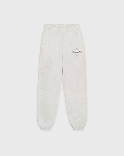 Beverly Script Sweatpant - Heather Gray