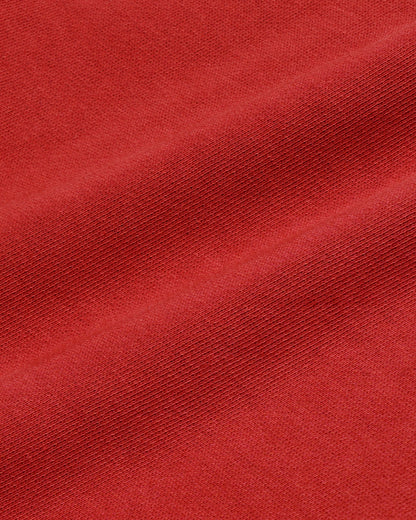 Serif Logo Embroidered Sweatpant - Faded Merlot/White