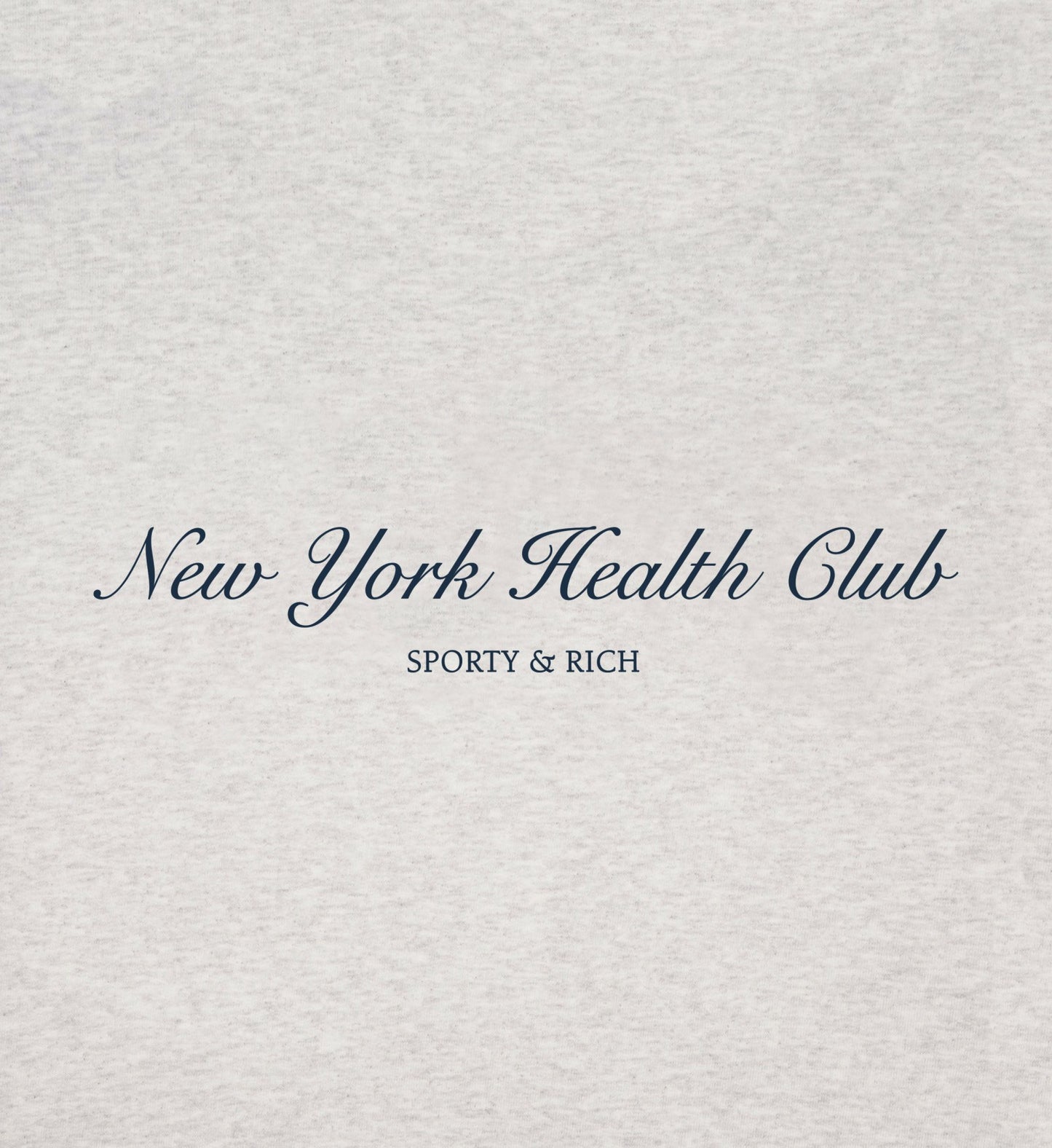 NY Health Club Sweatpant - Heather Gray/Navy