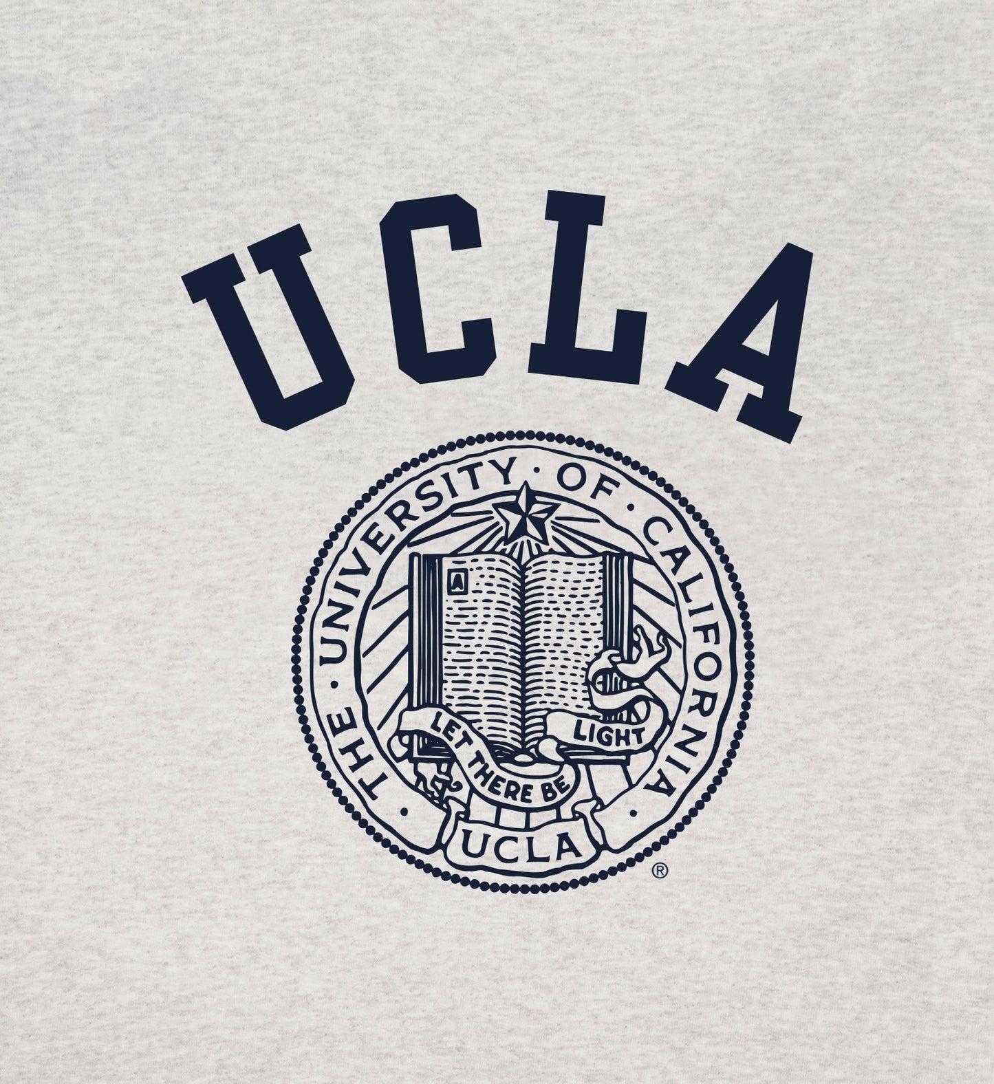 UCLA Crest Sweatpant - Heather Gray/Navy