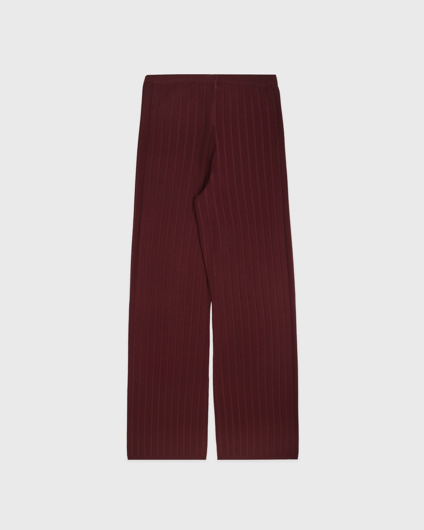 SRC Ribbed Trousers - Bordeaux