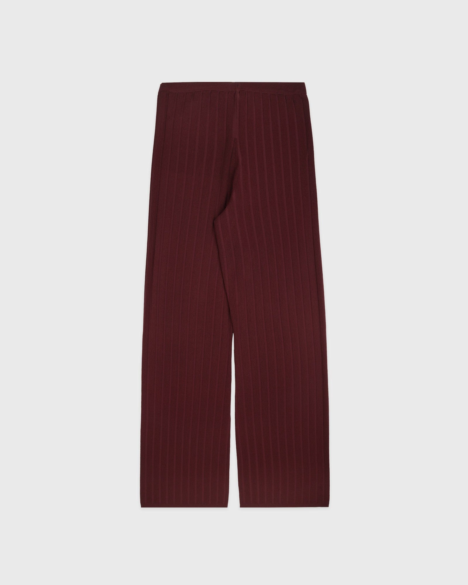 SRC Ribbed Trousers - Bordeaux