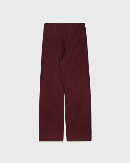 SRC Ribbed Trousers - Bordeaux