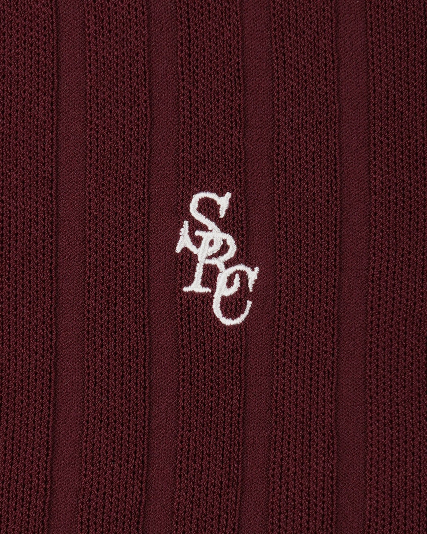 SRC Ribbed Trousers - Bordeaux