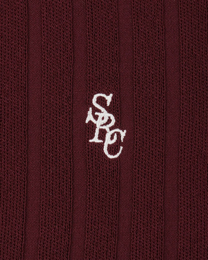 SRC Ribbed Trousers - Bordeaux