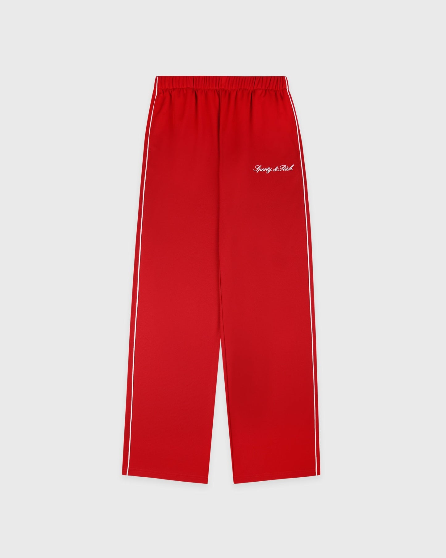 Signature Logo Retro Track Pant - Ruby