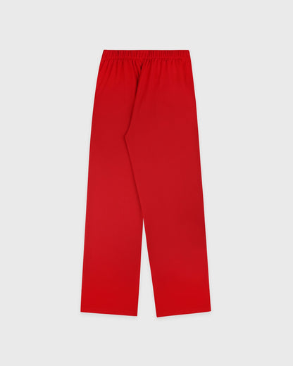 Signature Logo Retro Track Pant - Ruby