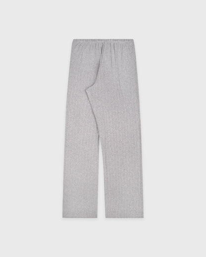Signature Logo Pointelle Trousers - Heather Gray