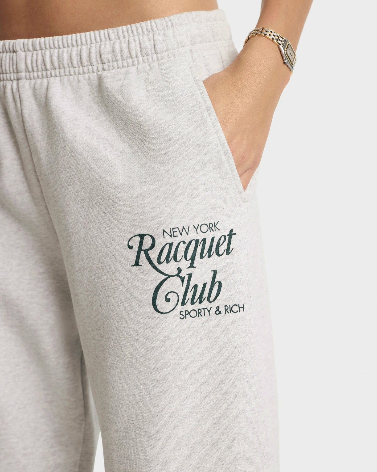 NYRC Sweatpant - Heather Gray/Forest