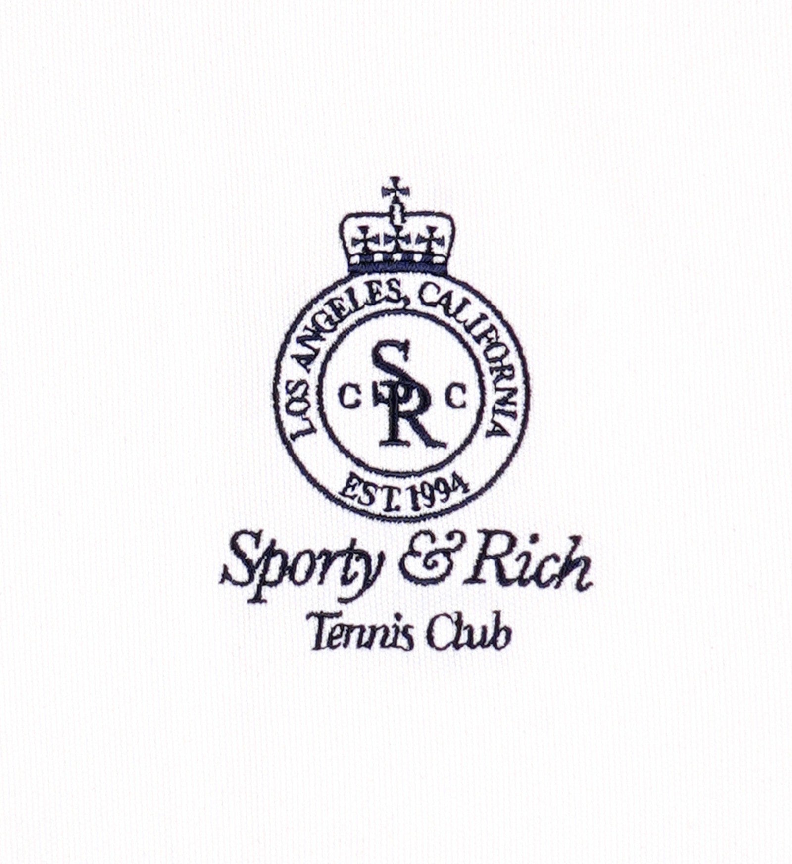 Crown Tennis Track Pant - White/Navy