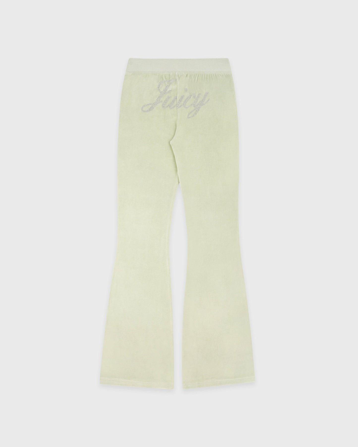Juicy Script Velour Sweatpant - Sage