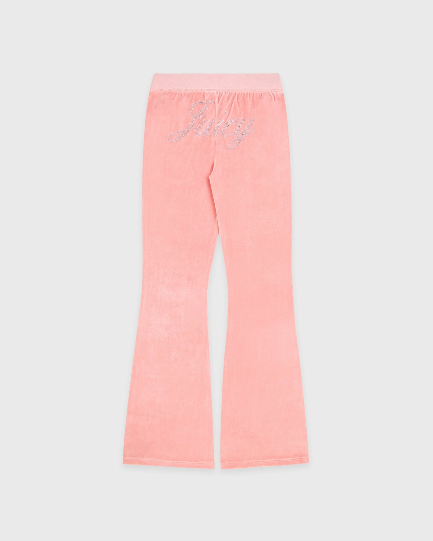 Juicy Script Velour Sweatpant - Rose