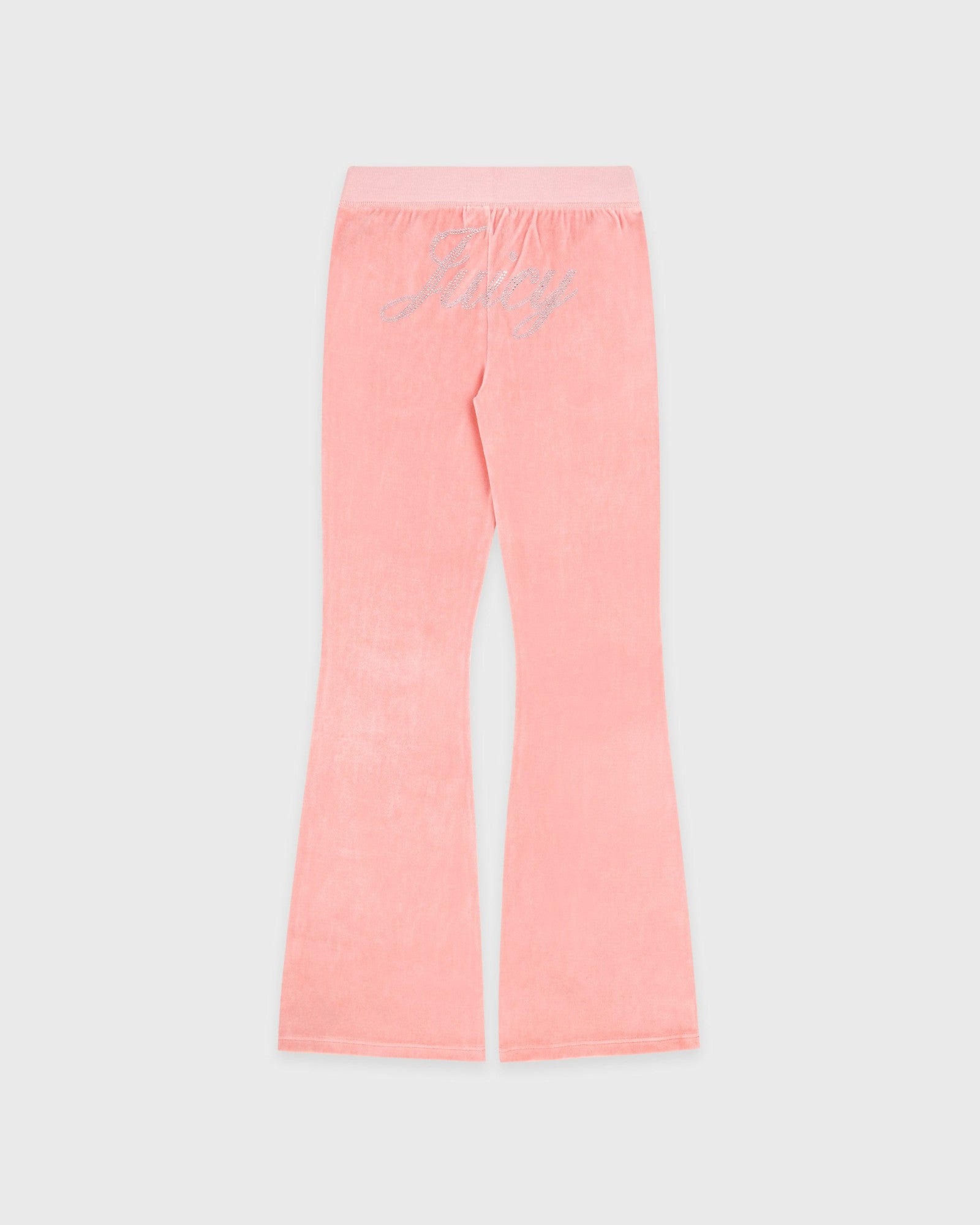Juicy Script Velour Sweatpant - Rose