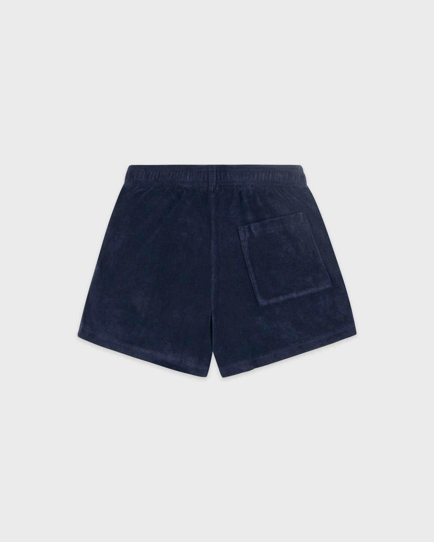 Signature Logo Terry Short - Light Navy/White