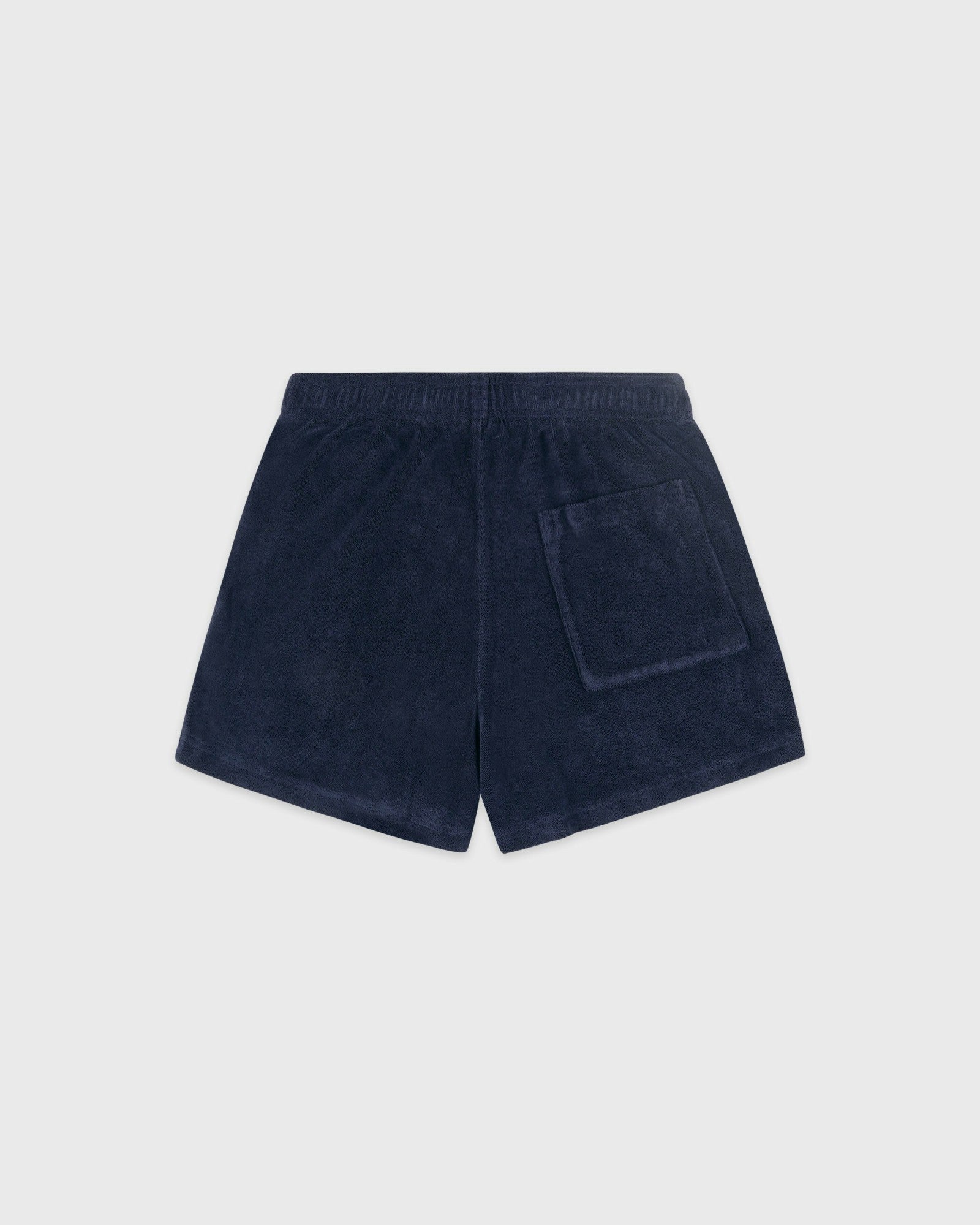 Signature Logo Terry Short - Light Navy/White