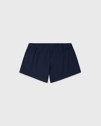 NY Crest Lounge Short - Light Navy/White