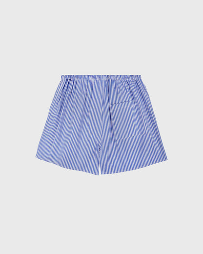 NY Crest Mini Boxer - Blue Striped
