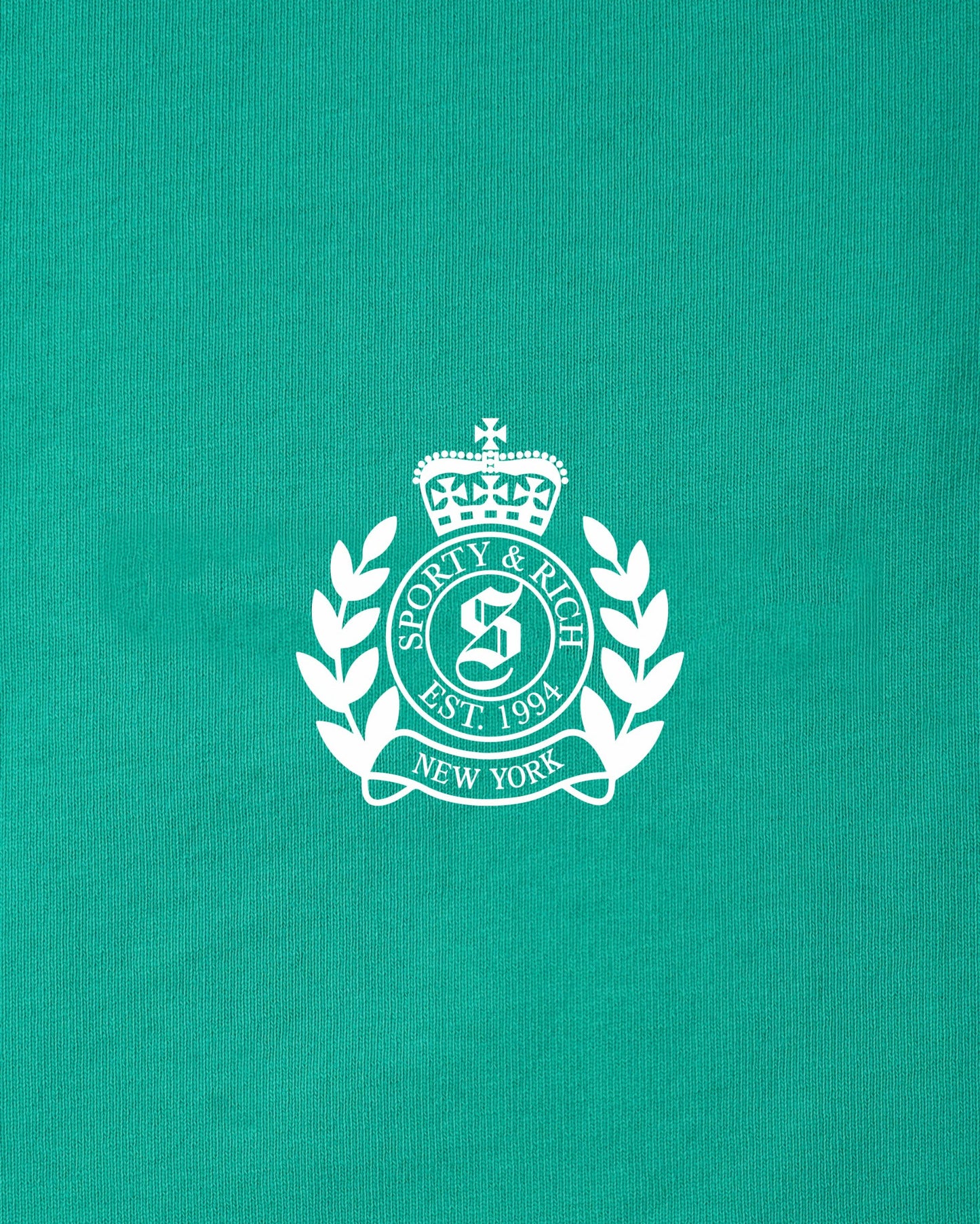 NY Crest Lounge Short - Amalfi Green/White