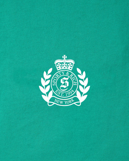 NY Crest Lounge Short - Amalfi Green/White