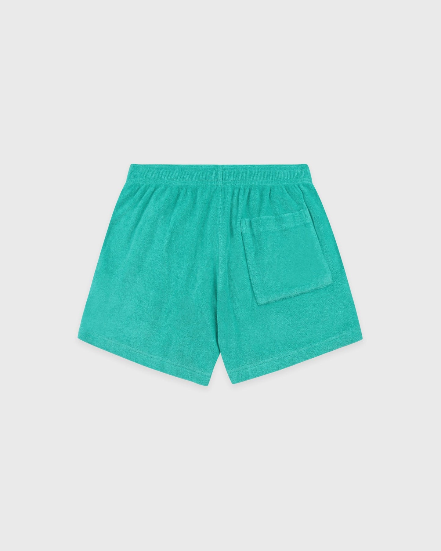 Signature Logo Terry Short - Amalfi Green/White