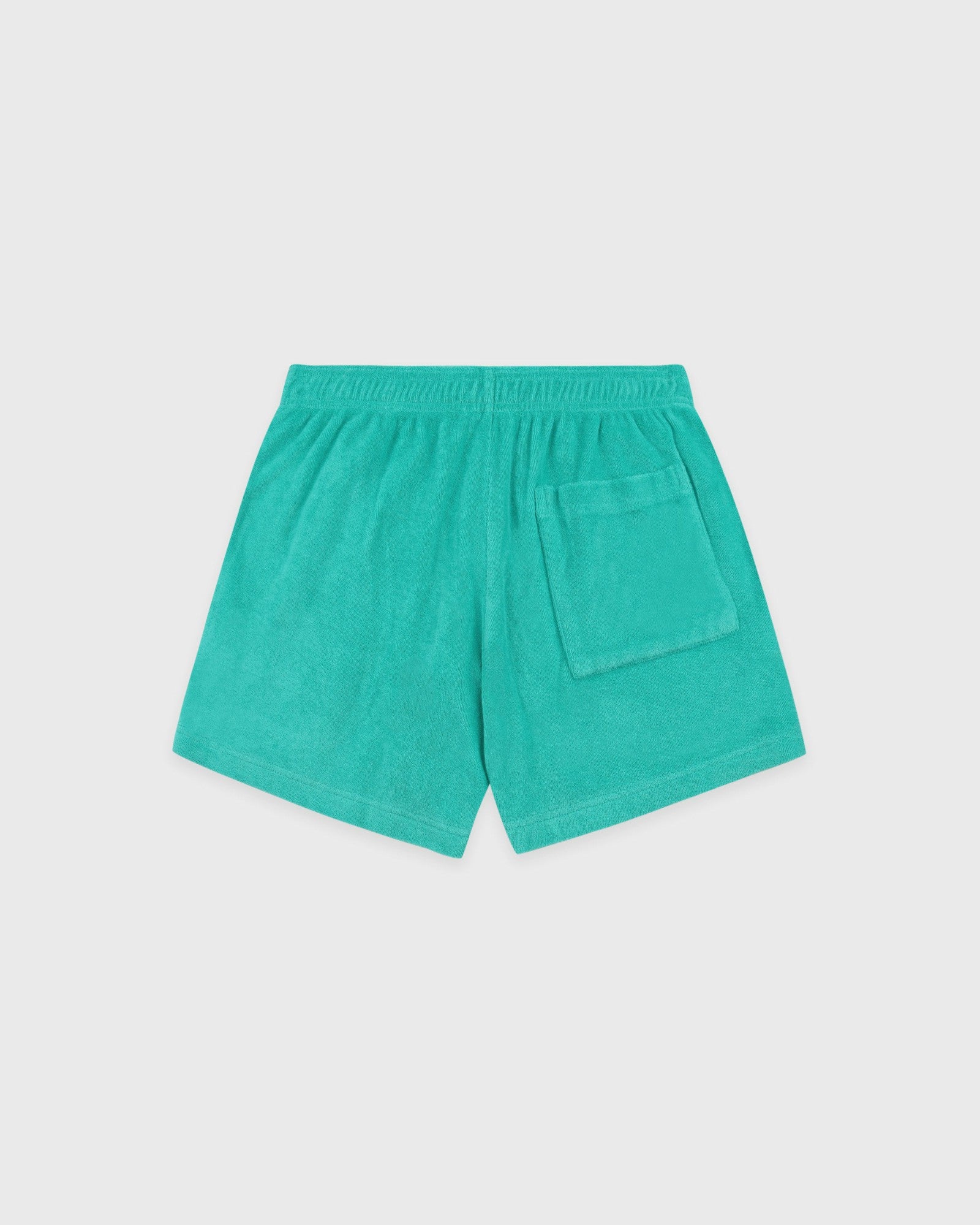 Signature Logo Terry Short - Amalfi Green/White