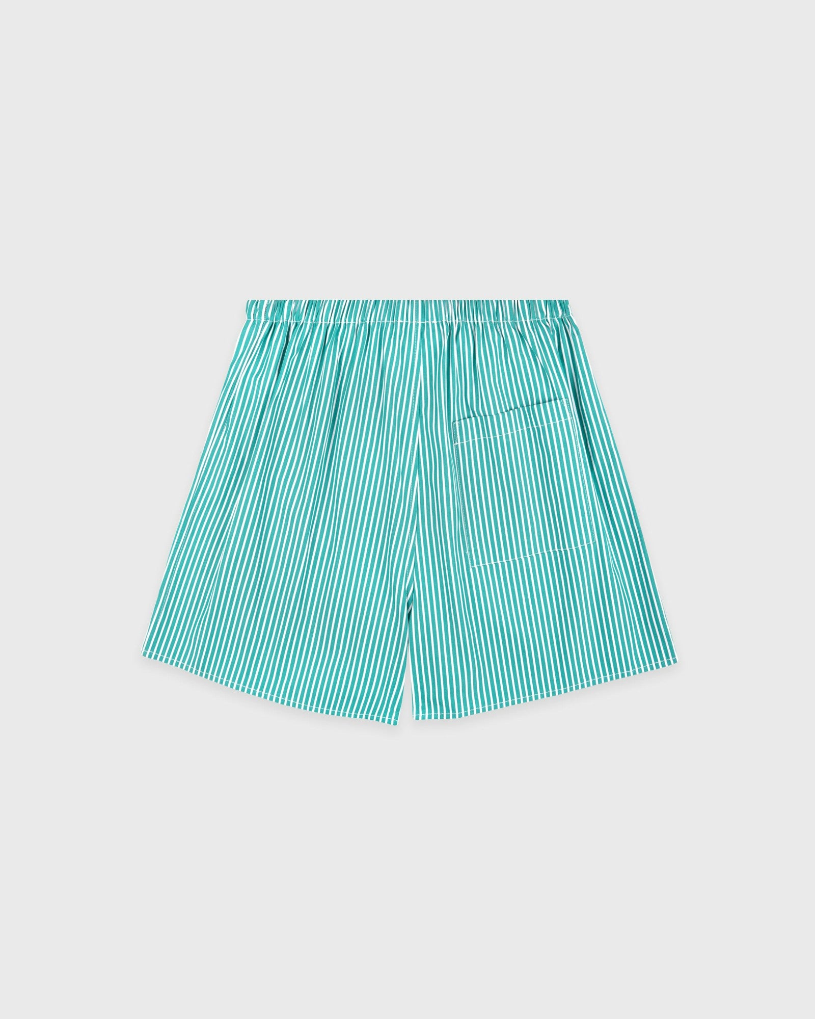 NY Crest Mini Boxer - Amalfi Green Striped